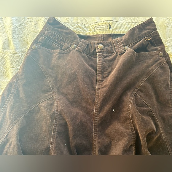 For Joseph brown corduroy skirt. Size 0 - Picture 3 of 4